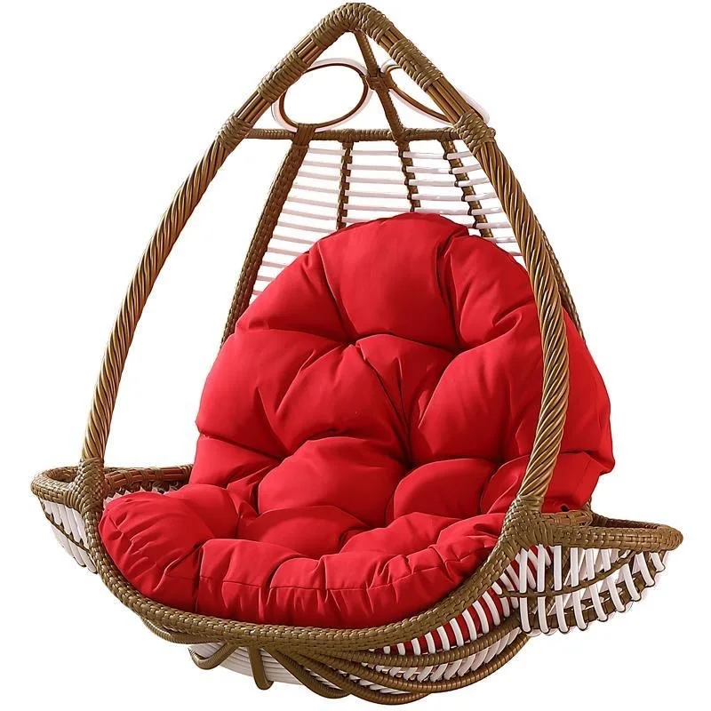 

Подушка для кресла-качели, подвесная Подушка для стула, приятная для кожи мягкая подушка для кресла-качели для дома, улицы, балкона (без гама...