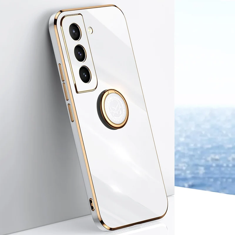 Чехол с квадратным кольцом-держателем для Samsung Galaxy S21 s20 S22 Ultra Plus fe чехол-подставка