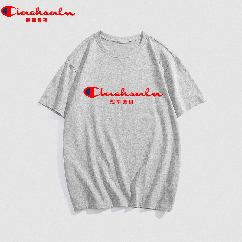 

Men Summer T-shirt Printing T-shirt O-neck Short-sleeved Fashion Men's Champion Paige Simple T-shirts Men's Tops free shipping