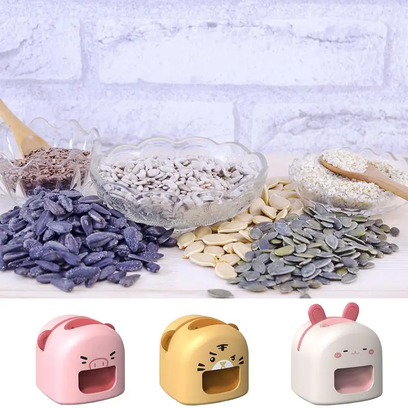 

Sunflower Seed Peeler Cartoon Shape Automatic Shelling Seed Cracker Machine Artifact Seeds Shelling Machine Kitchen Accessories