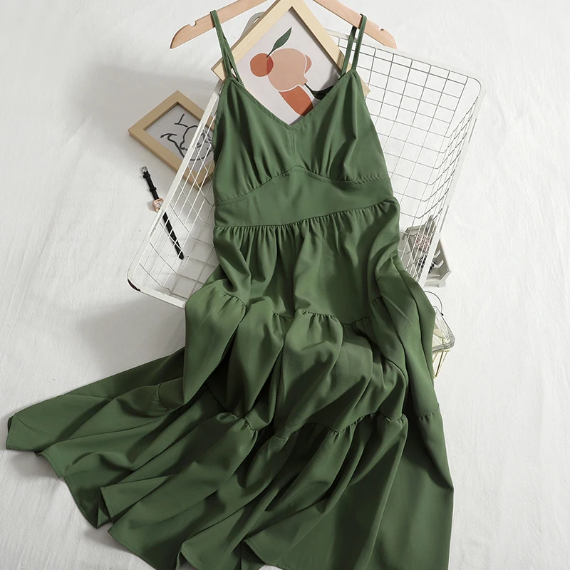 

Женское облегающее платье средней длины, Элегантное летнее платье без рукавов с открытыми плечами и открытой спиной, клубные платья, 2022