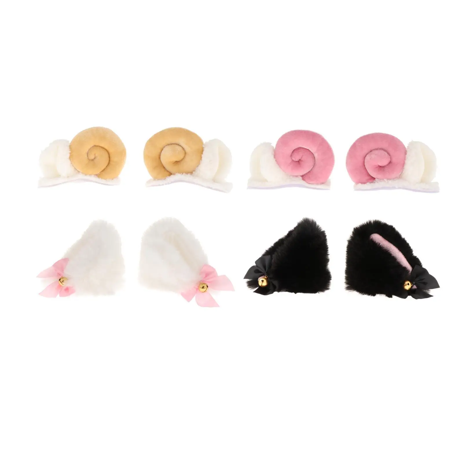 

Helmet Decor Ears Helmet Accessories Cute Portable, Funny Helmet Decorations Plush Ears Ornament for Motorbiking Motorcycling