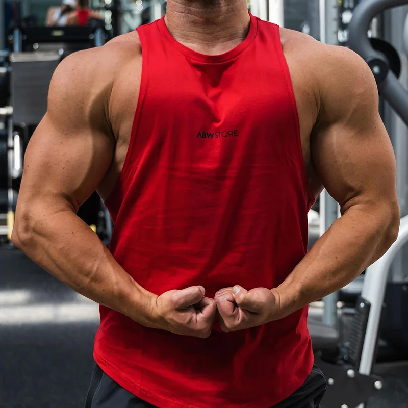 Мужская майка для тренировок и бега повседневная фитнеса быстрой сушки одежда