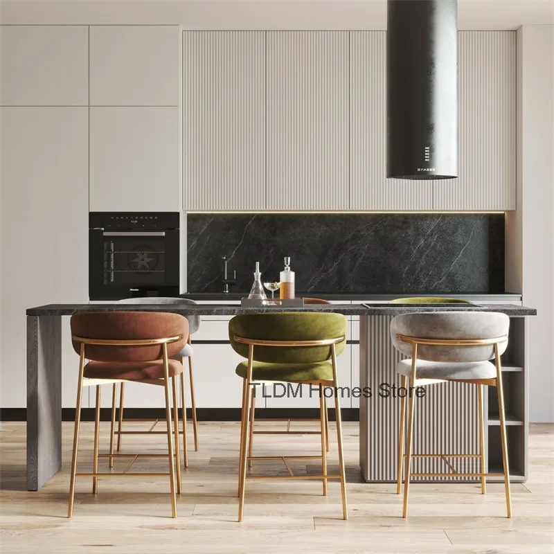 Зеленые барные стулья Sgabello Cucina