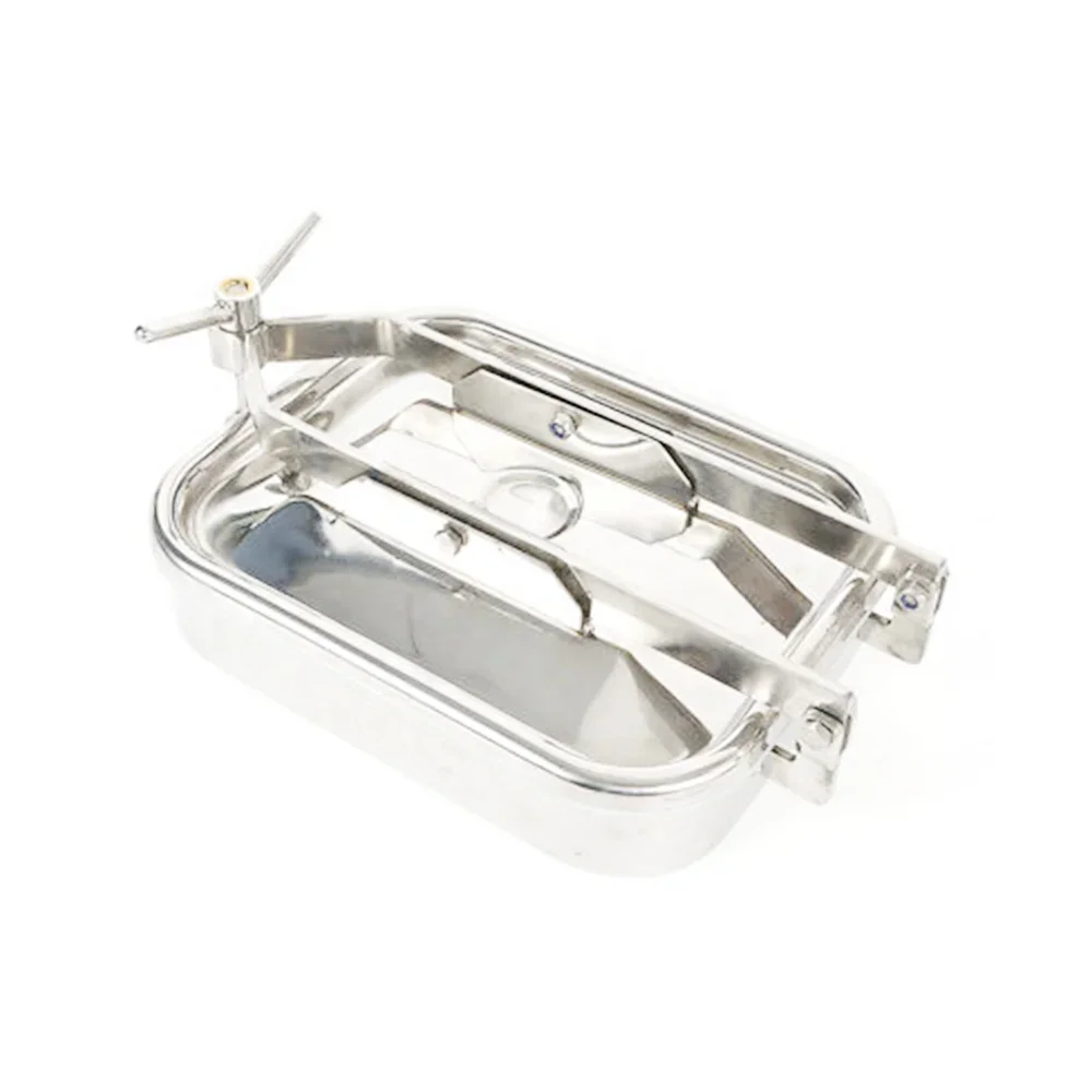 Санитарный люк из нержавеющей стали диаметром 300 мм для резервуара