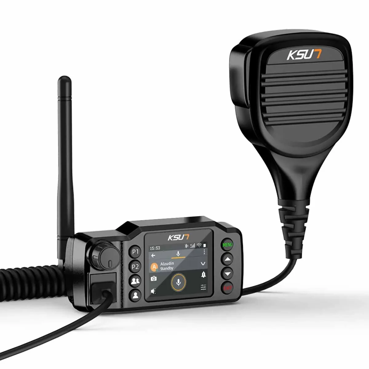 Фото KSUN ZL1200 WCDMA CDMA GSM Мобильная радиостанция Двусторонние радиостанции Автомобильная автостанция Радио, совместимая с приложением ZELLO №2