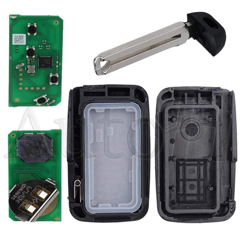 3-кнопочный чехол для дистанционного смарт-ключа Toyota Rav4 Land Cruiser 314 4 МГц 89904-0R060 6601 3370