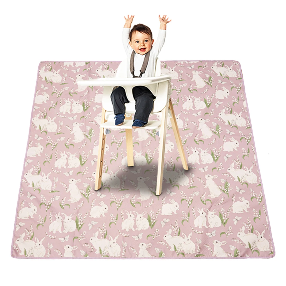 Coolapeach 110*110CM Baby Non-slip Mat Multi-functional Foldable Waterproof And Anti-fall Children's game Education Mat