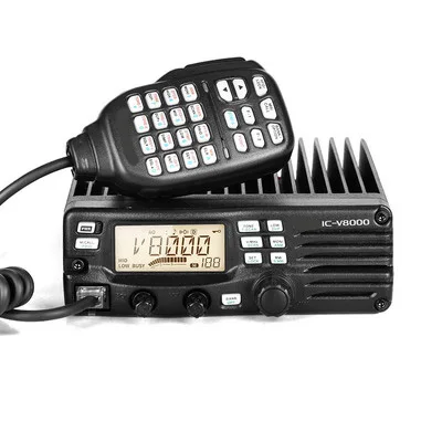 

Горячая Распродажа 75W VHF 144 Mhz ic-v8000 car radio mobile radio walkie talkie long range FM Transceiver ic v8000