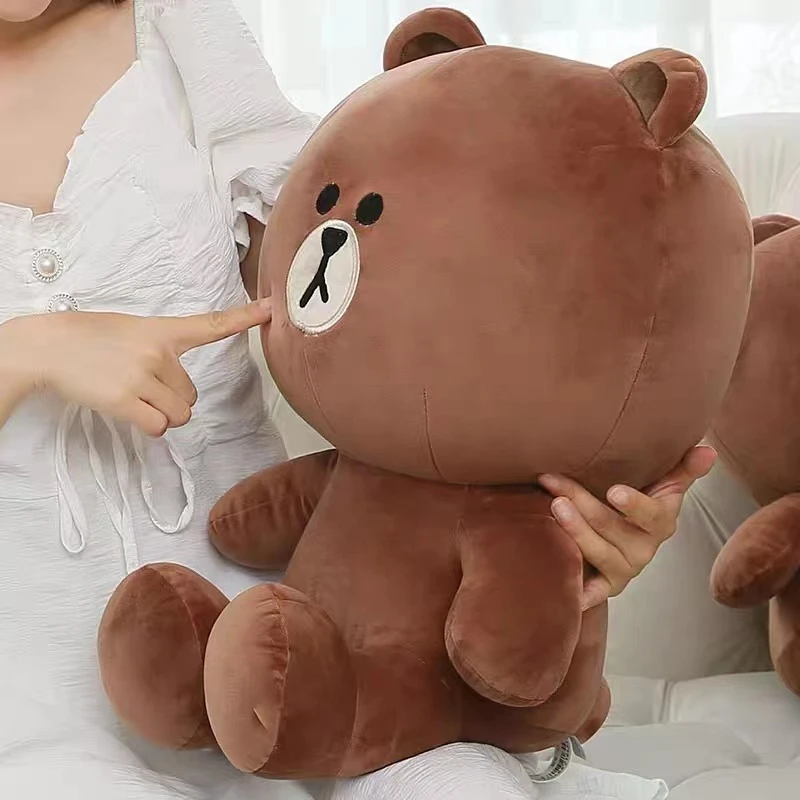 30Cm Kawaii Rilakkuma Couple Cartoon Character Plush Toy Soft Animal Cute Brown Bear Bunny Cony Stuffed Doll Birthday Nice Gift |