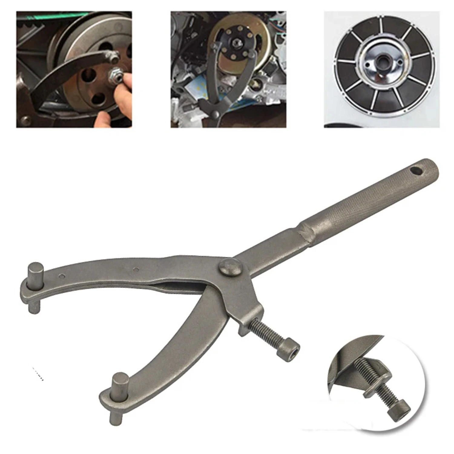 Heavy-Duty Adjustable Wide Nose Pliers for Motorcycle Moped and Scooter Repair - Hand Tools Ideal Flywheel Vari