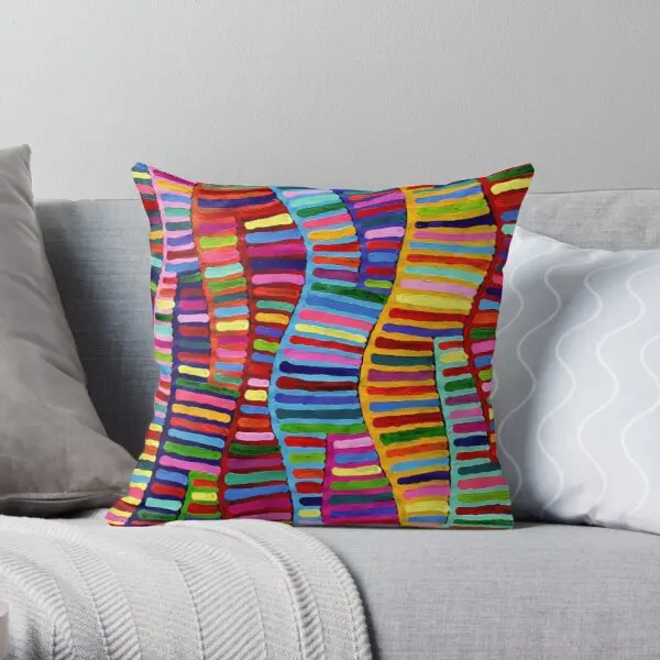 

Australian Aboriginal Art Printing Throw Pillow Cover Fashion Home Soft Anime Sofa Comfort Fashion Bedroom Pillows not include