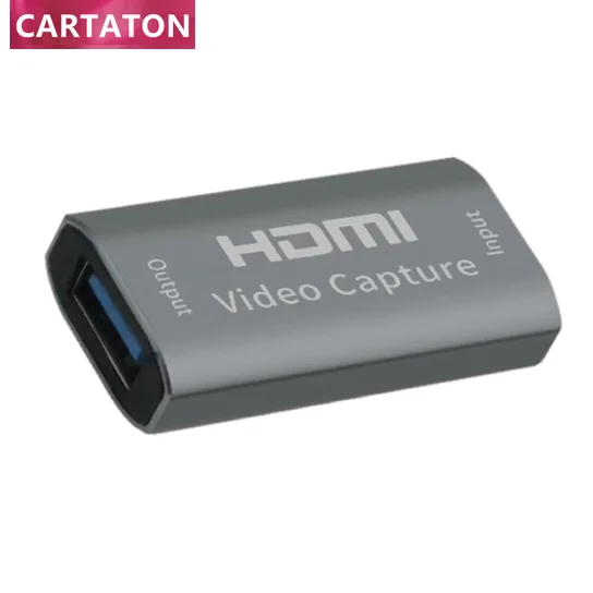 

Фабричная беспроводная карта видеозахвата 1080P HDMI на USB 2,0, коробка для записи игр потоковая трансляция в прямом эфире