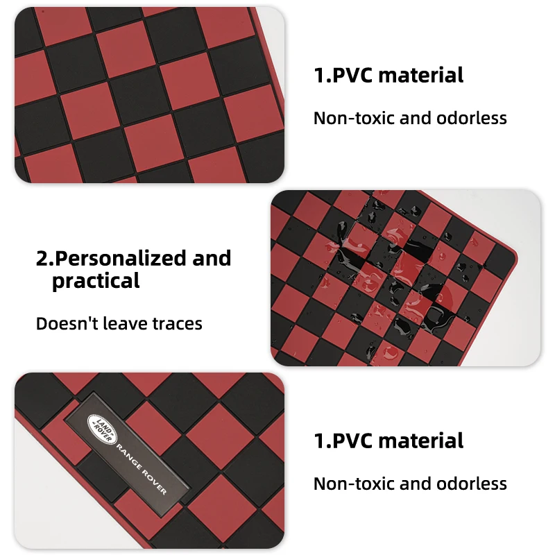 Липкий ПВХ Противоскользящий коврик для приборной панели автомобиля