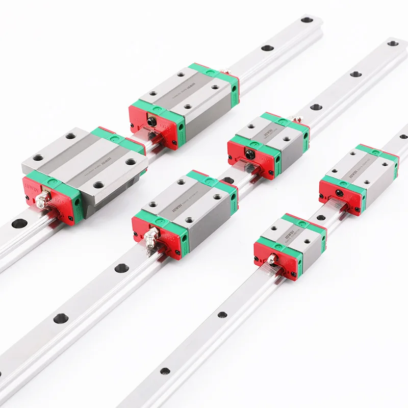 Серебряная фланцевая линейная направляющая с низким сопротивлением серии EGW