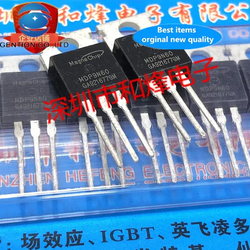 

10 шт. 100% оригинальный новый MDP9N60 TO-220 600V 9A