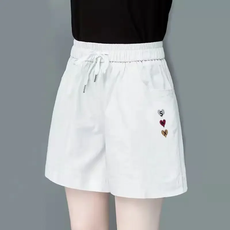 Шорты jports для женщин широкие короткие брюки Женская свободная мешковатая одежда