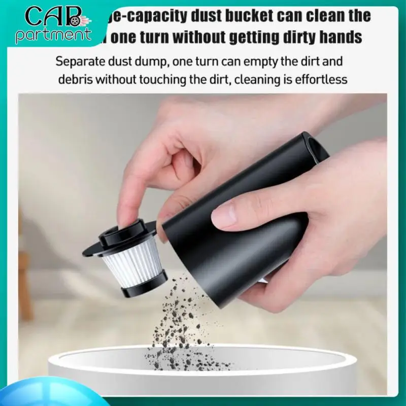 

12000pa Wireless Cleaning Machine 180 Degree Rotatable Strong Suction Cleaners Portable Hand-held Wireless Auto Vacuum Cleaner