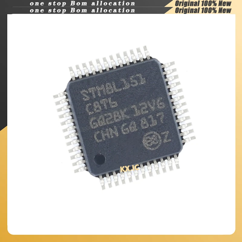 

10PCS/LOT Original STM8L151C8T6 STM8L15 TM8L151C8T6 LQFP-48 100% NEW