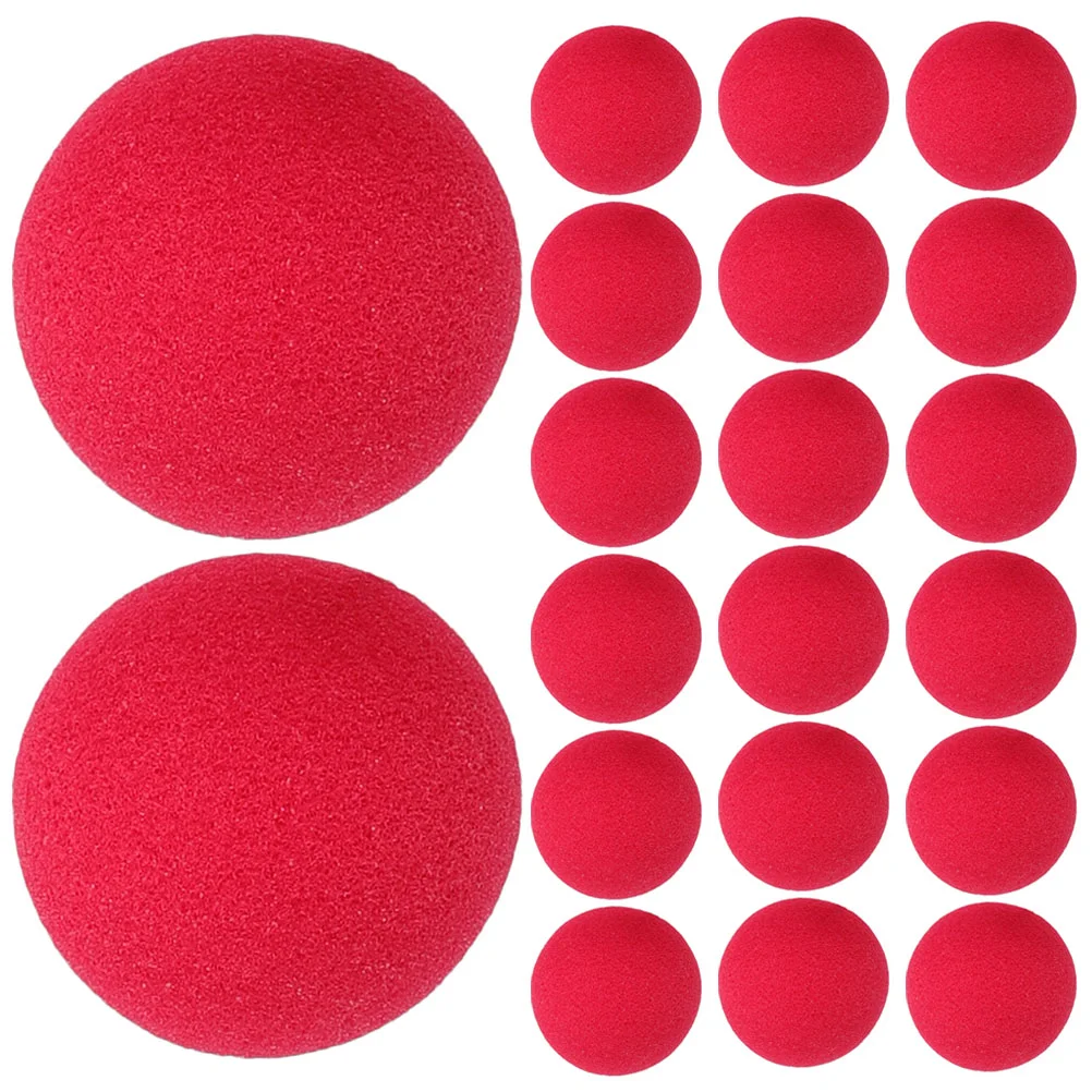 

Clown Nose 50Pcs Circus Clown Nose Foam Circus Noses Cosplay Noses Soft Snowman Nose Christmas Costume Accessories