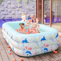inflatable swimming pool toys safety fence kit pool exercise equipment party beach fish set colchoneta piscina pool games zz50yj