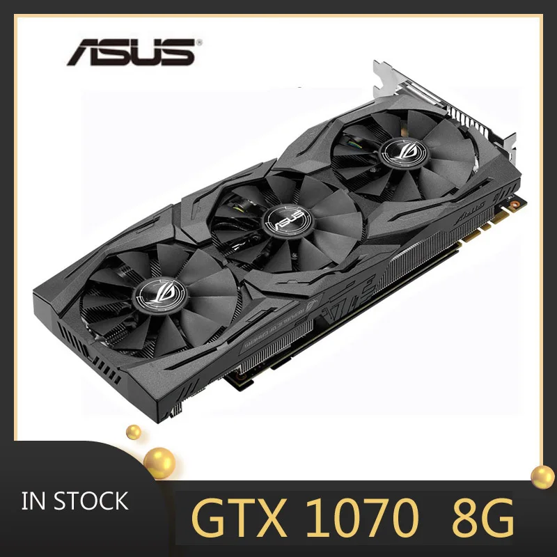 

Видеокарта Asus gpu nvidia geforce GTX 1070 8g, видеокарта pubg, компьютерная игра на настольной карте GTX 1080 960 1050ti