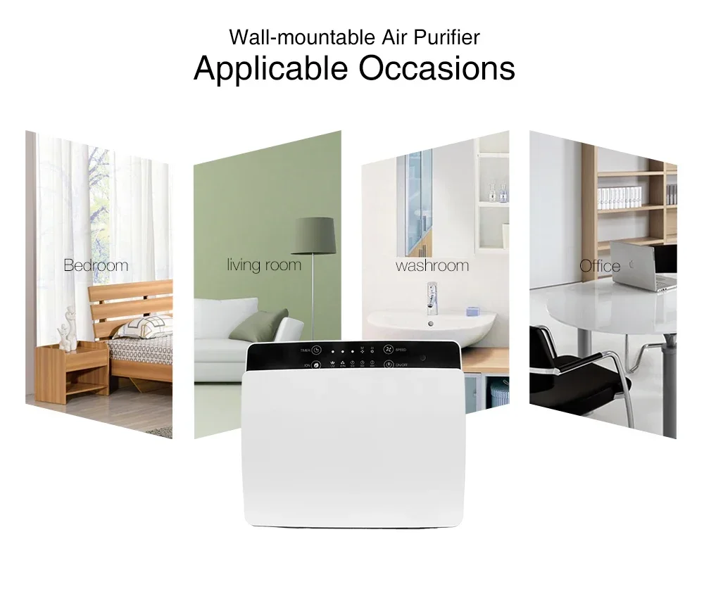 JO-8501 110V 220V домашний настенный Настольный очиститель воздуха УФ HEPA