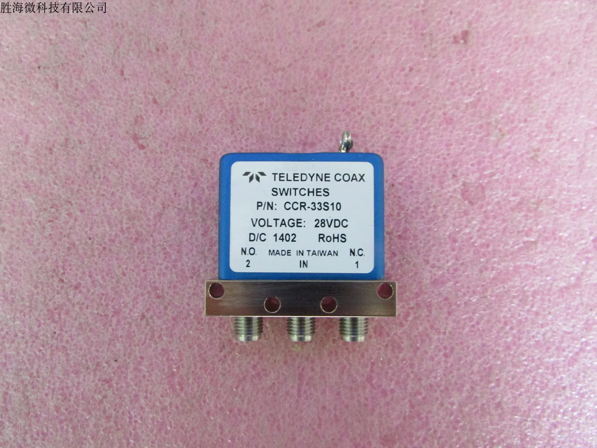 

RF коаксиальный переключатель teledynorlays CCR-33S10