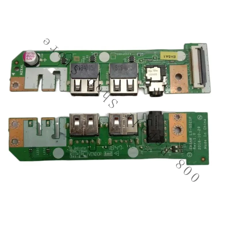 WYORESY ДЛЯ Acer A515-52G A515-52 USB АУДИО ПЛАТА ВОДА LS-G521P
