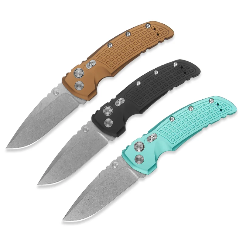 Складной карманный нож клинок из стали 12C2 7 дюймов с алюминиевой ручкой для охоты