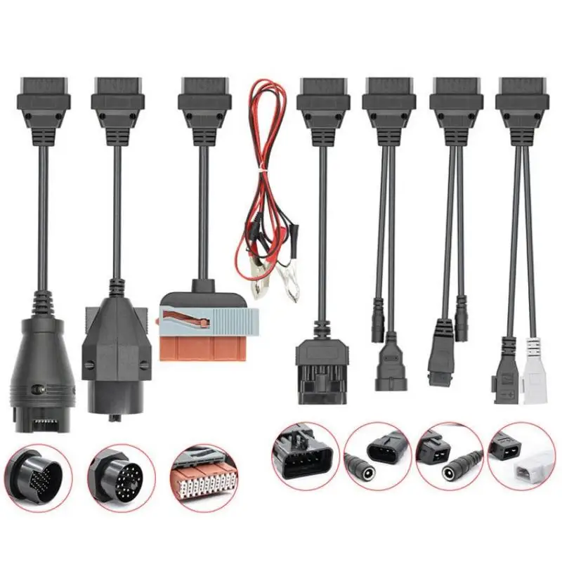 

3 In 1 Car Cables For TCS Car Link Cable Adapter Extension OBD2 Diagnostic Tool Bandle Sale