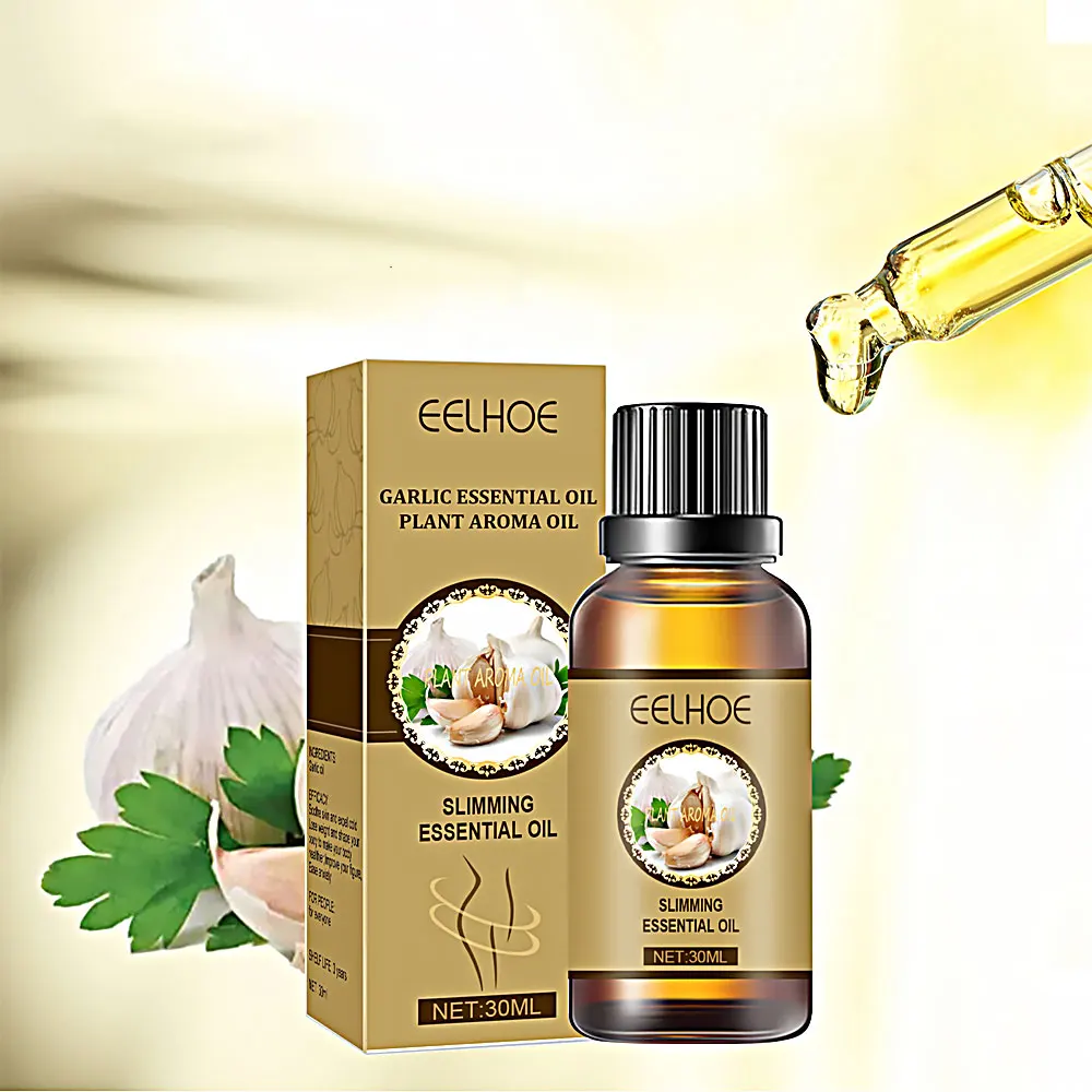 

Garlic Slimming Essential Oils Fast Lose Weight Products Fat Burnthin Leg Waist Slim Massage Oil Beauty Health Firm Body Care