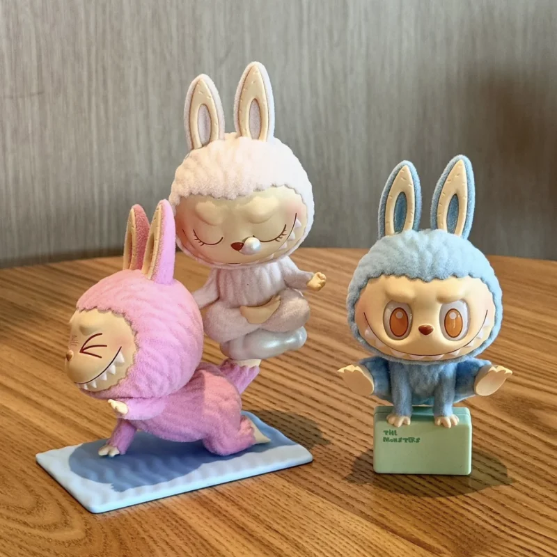 Labubu The Monsterlabubu Lazy Yoga Фигурки-сюрприз