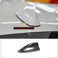 for subaru brztoyota 86 2022 abs carbon fiber style car roof shark fin antenna cover signal aerials cover car accessories