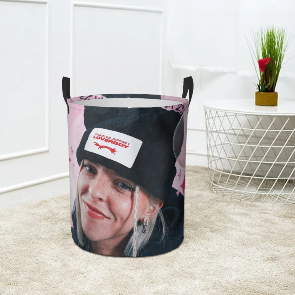 Бытовая тканевая корзина для грязной ткани ведро хранения милый певец Young Miko