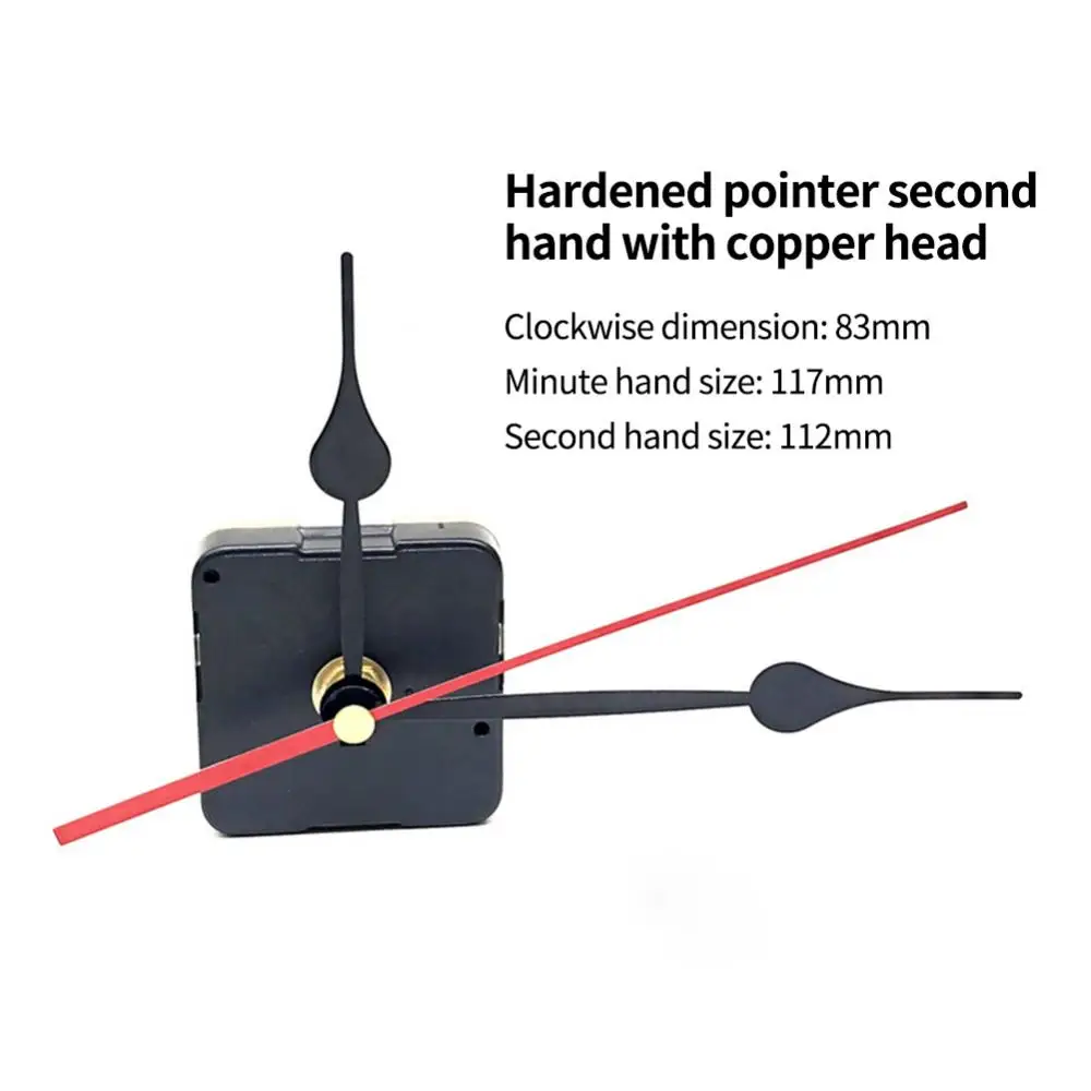 

1 Set Hanging DIY Quartz Watch Silent Wall Clock Movement Quartz Repair Movement Clock Mechanism Parts Clock Parts With Needles