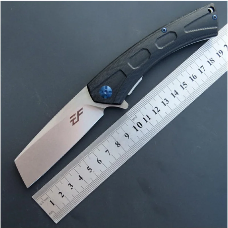 

EF931 Folding Knife D2 + G10 Portable Camping Knife Hunting a Folding Knife Kitchenware Fruit Outdoor EDC Tools