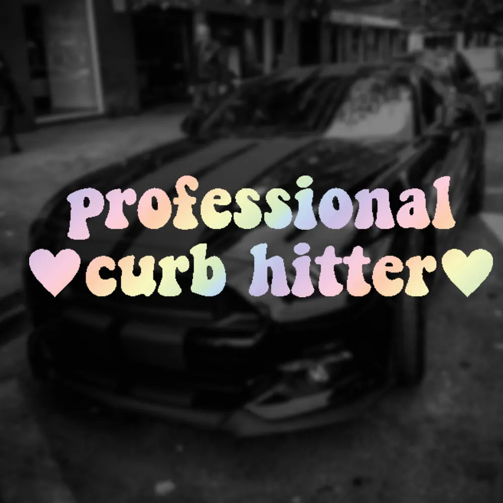 Профессиональная Автомобильная Наклейка Для Украшения Бампера Водостойкий