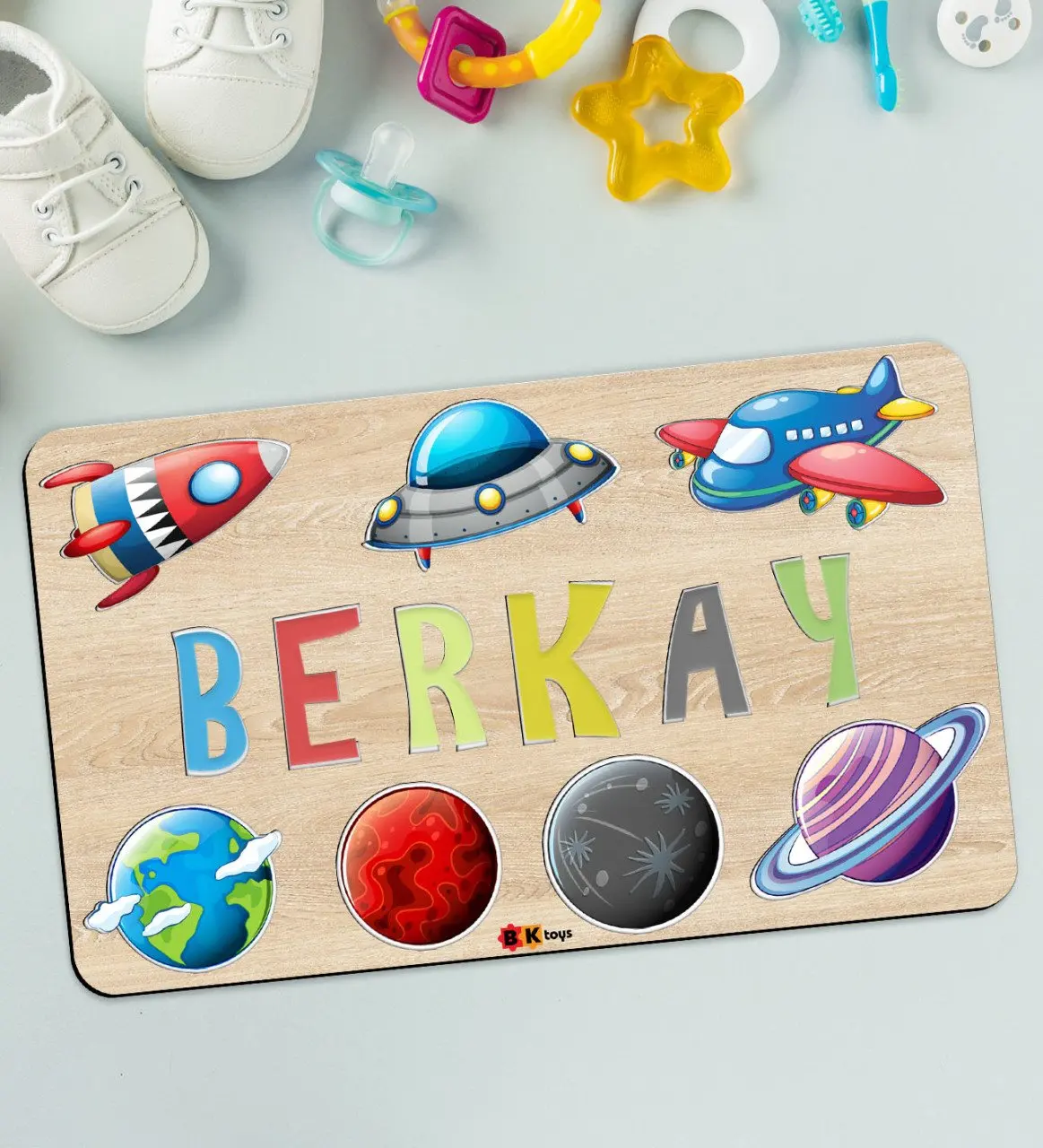 

BK Toys Children Special Is Big size Wooden Educational Jigsaw Puzzle 50x30cm - Model 5