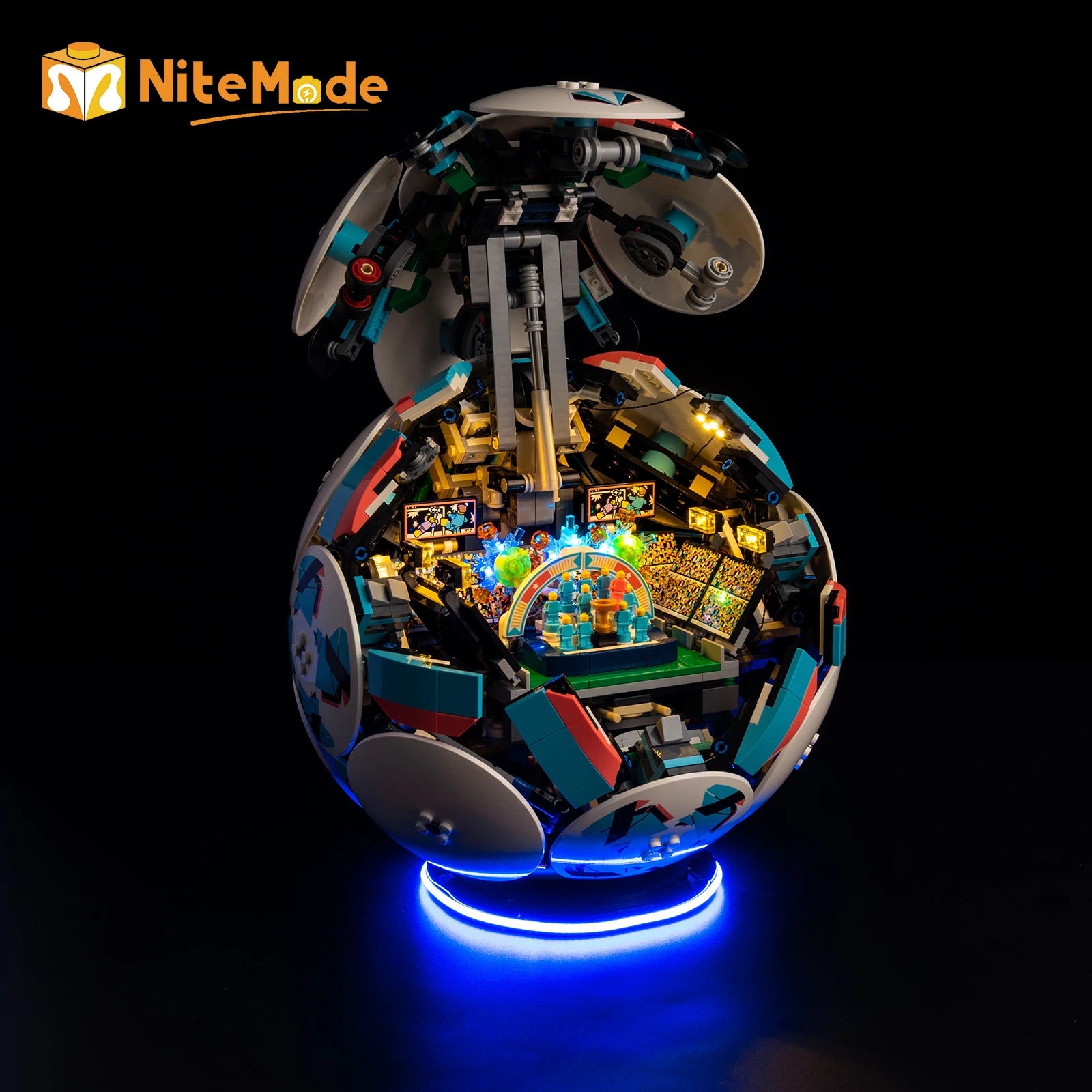 Фото Набор светодиодных ламп Easylite, подходящий для футбольного мяча Lego 43019 (без модели) №2