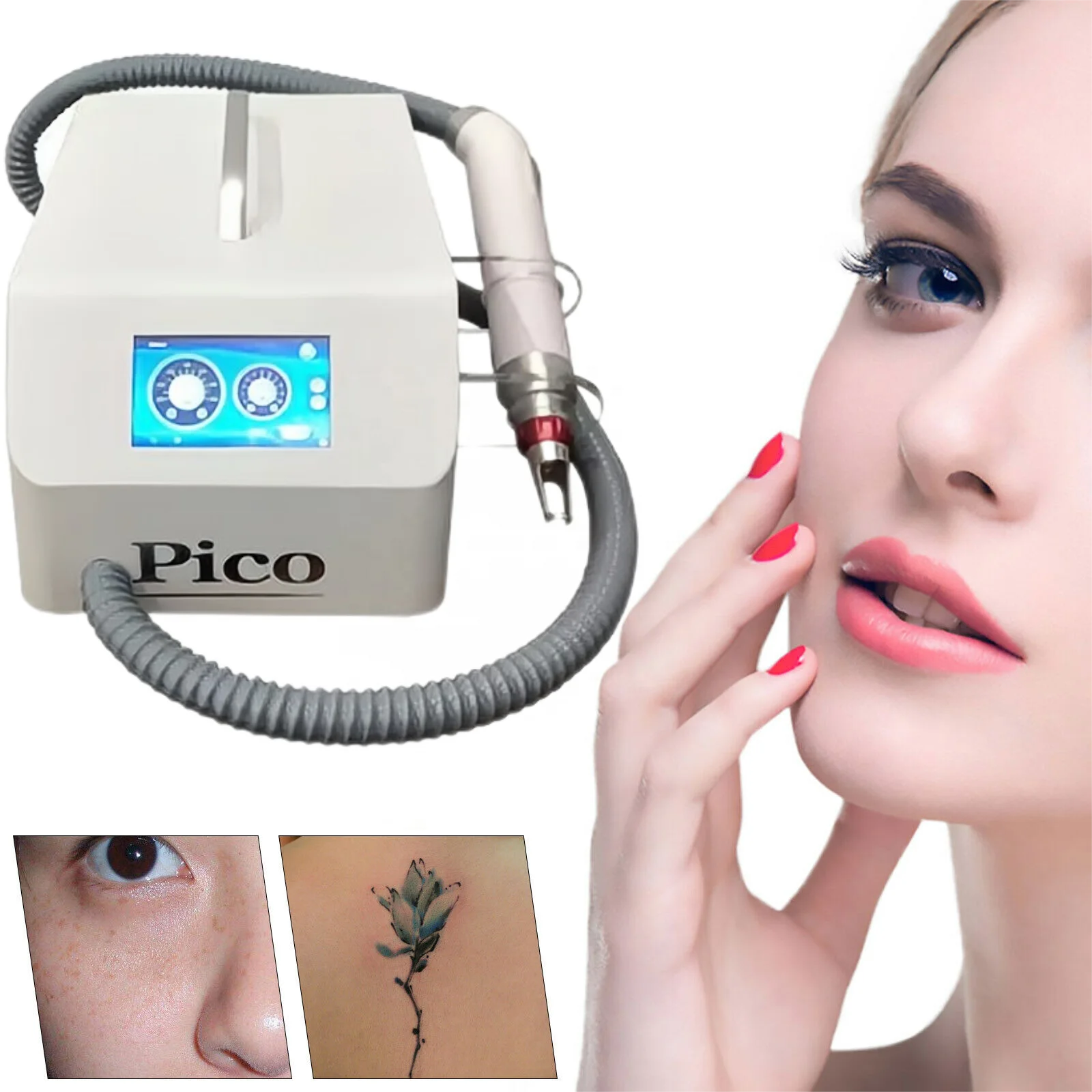 

Portable newest Mini No Water And Non-invasive Eyebrow Washing Machine Remove Tattoo Picosecond Freckle Removal Instrument Beaut