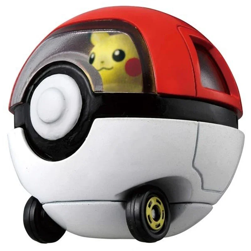 TAKARA TOMY Dream Tomica Pikachu Pokemon Ball модель автомобиля из сплава R10 6 см для детей на день