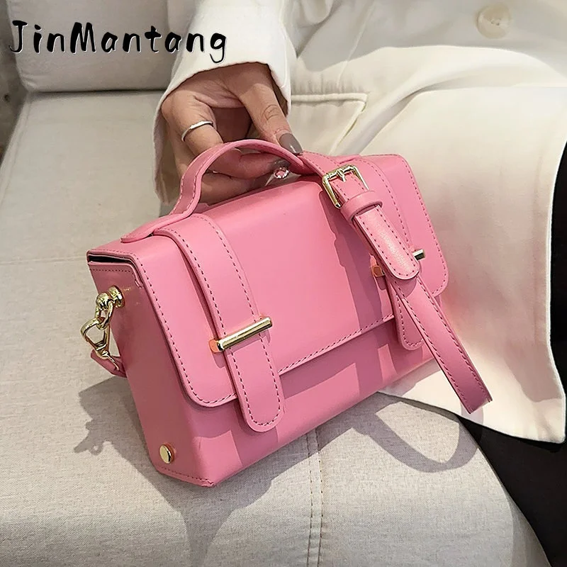 

JinMantang Mini Green Leather Crossbody Bag for Women 2023 Spring Summer Tendy Ladies Fashion Handbag Designer Ladies Messenger