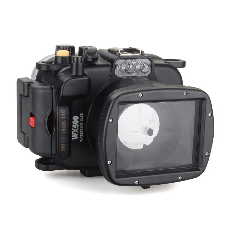 

Meikon 40m/130ft Underwater Waterproof Diving Camera Housing case for Sony WX500
