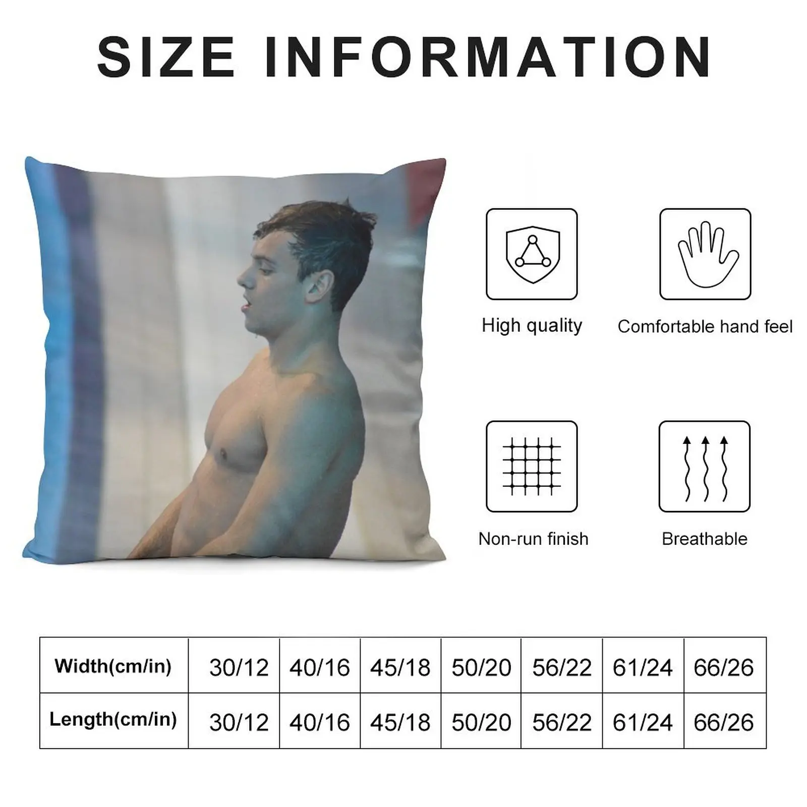 Tom Daley 2016 декоративные подушки для детей наволочка роскошная подушка