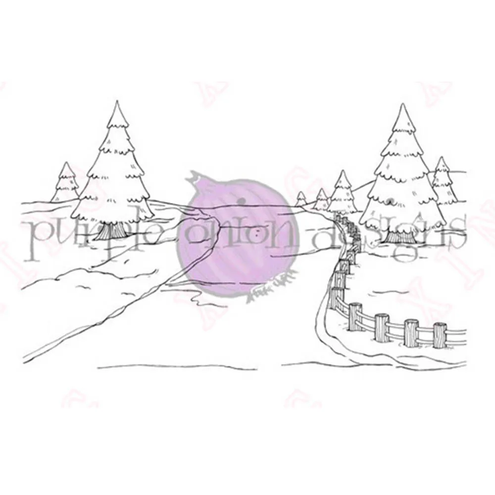 

2022 Christmas Arrival New Metal Cutting Dies Scrapbook Decoration Embossing Stamps Set Diy Handmade Craft Nordic Road Templates
