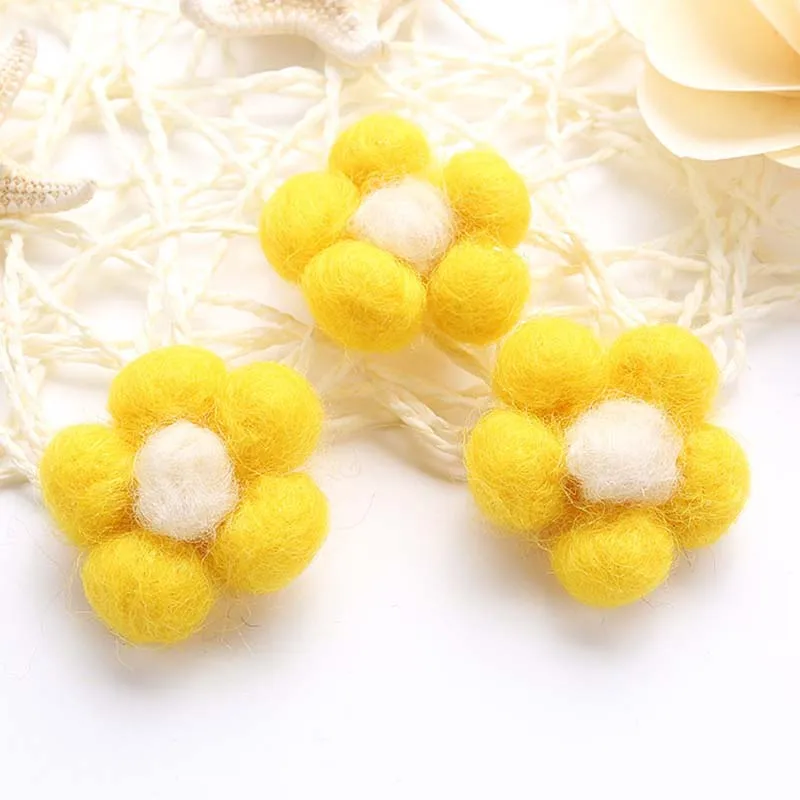 5 шт. шерстяные иглы войлочные цветы ручной работы для DIY модные ювелирные изделия