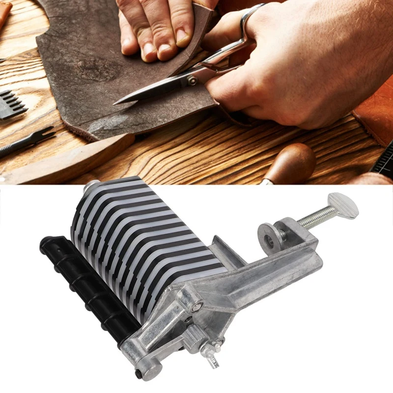 AT35 кожаный Настольный кружевной резак для бахромы плетеных полосок ремней лент