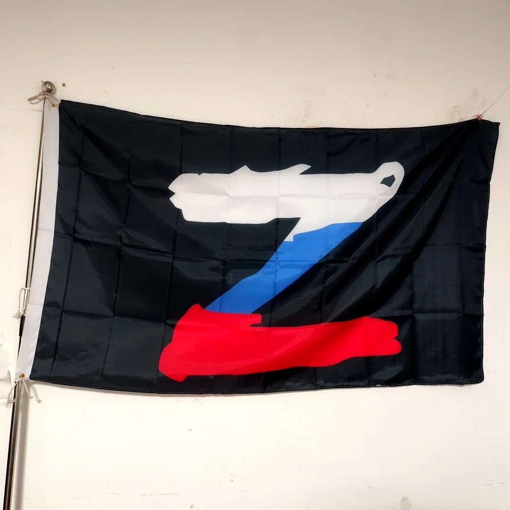 Русский флаг Z 90x150 см полиэстер подвесной украшение дома