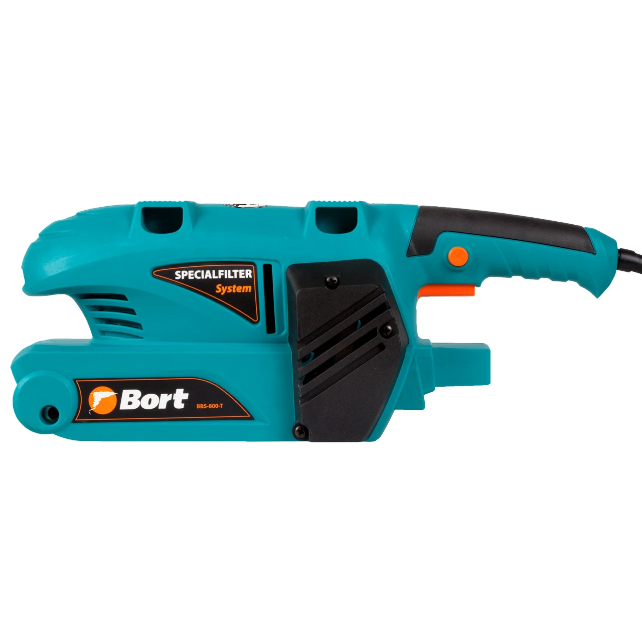 Машина шлифовальная ленточная Bort BBS 800 T (Мощность 750Вт регулировка скорости